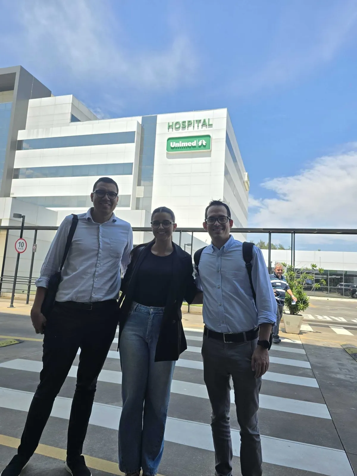 Equipe da WorkForce RH em visita a Unimed